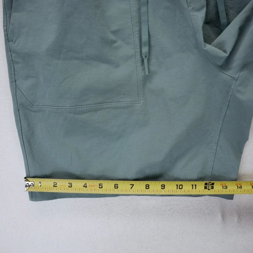 Lululemon Lab Boatline Shorts XL Blue Relaxed Fit Drawstring LM7BDES